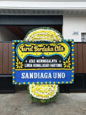 Papan Bunga Duka di Tegalpanggung